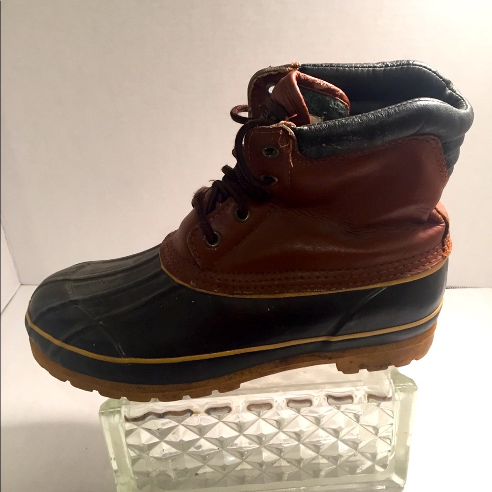 Duck boots steel shank men’s 6 women’s 8